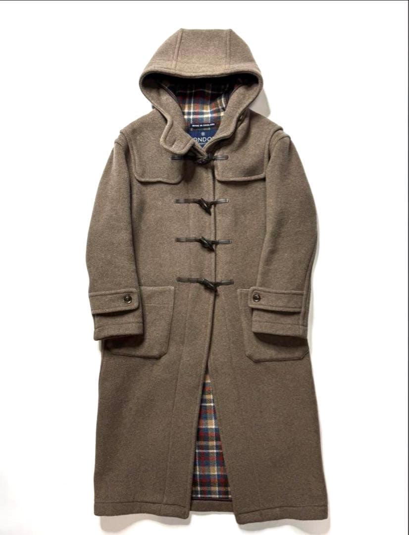 【美品】ロンドントラディション　ロングダッフルコート マキシ丈　38