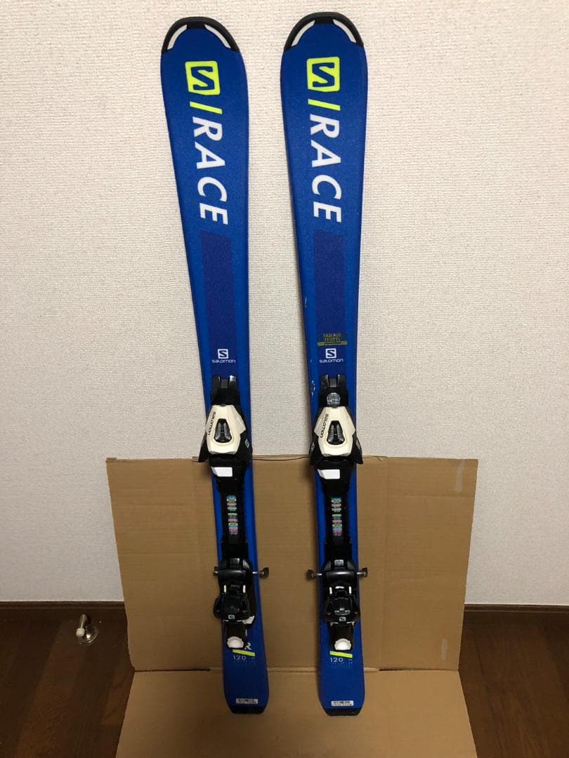 サロモン ジュニアスキー板 120cm S/RACE JR