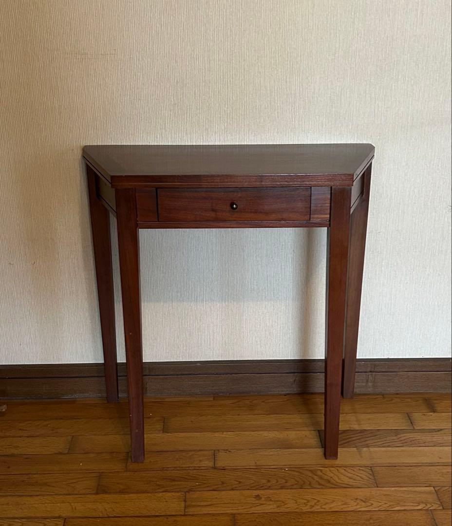 マルニ　木製 引き出し付きコンソールテーブル