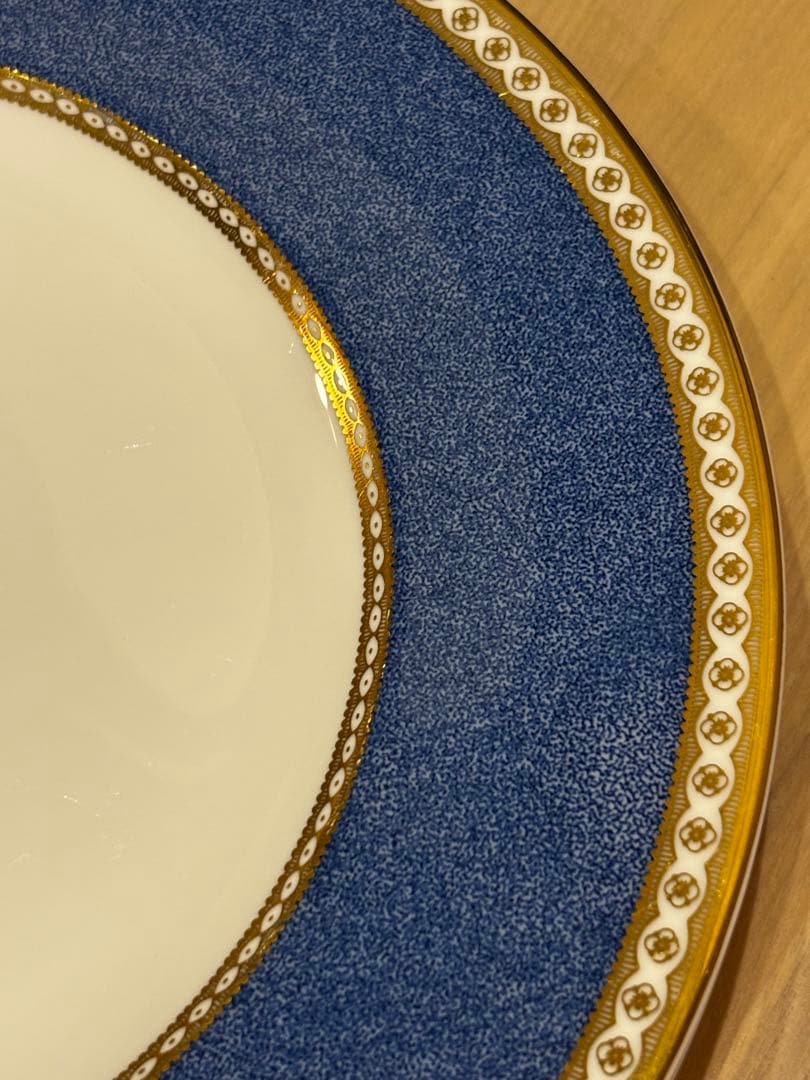 ウェッジウッド　ユーランダーパウダーブルー　27cm ディナープレート 2セット