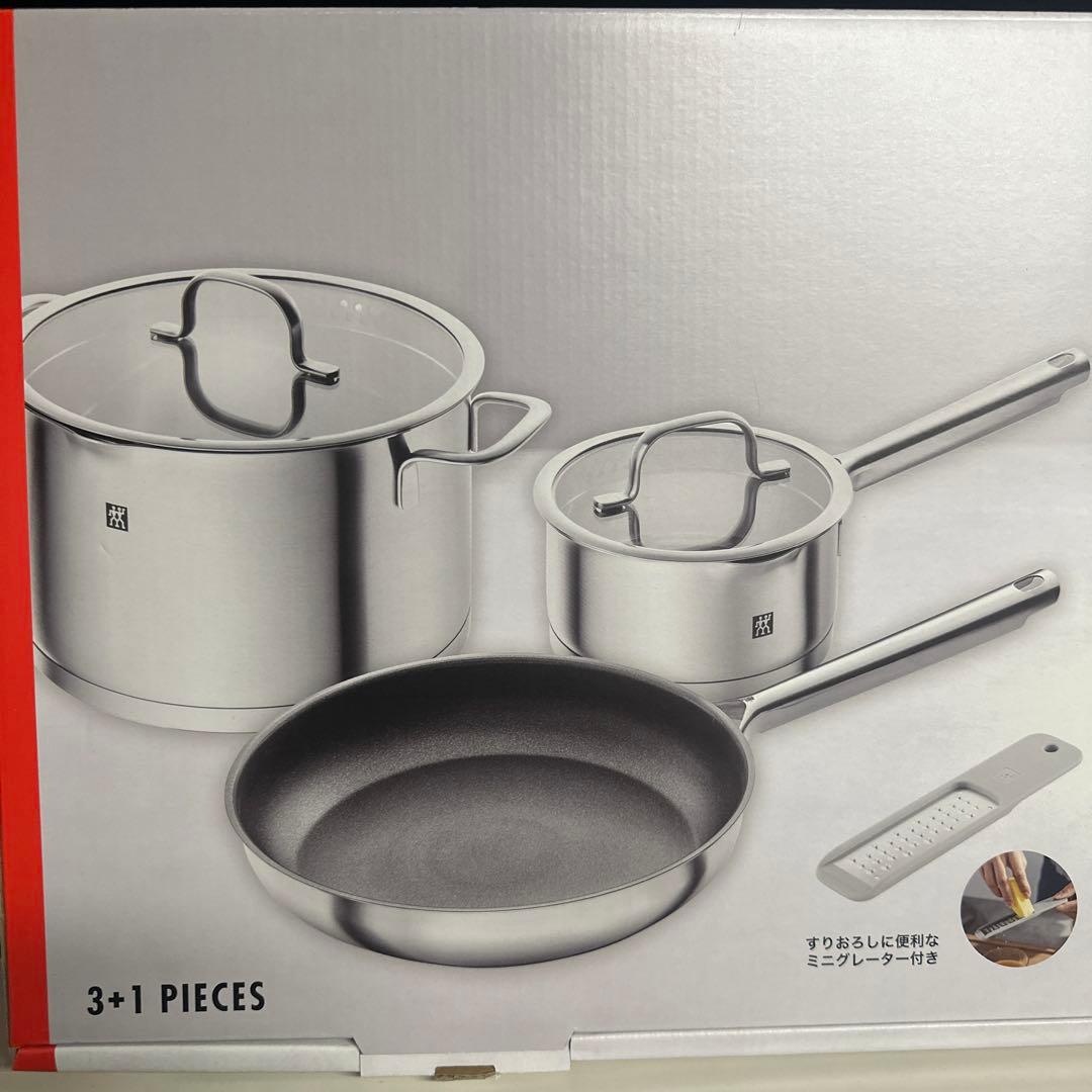 マ*ン様 【新品未使用｜未開封】ヘンケルス トゥルーフロー クックウェア 4点セ