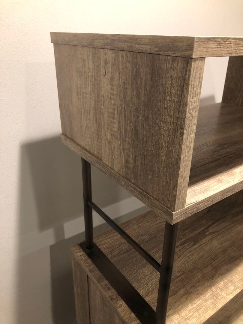 永*夫様 kurasino ラック 飾り棚 シェルフ　古材風　ヴィンテージ　リビ