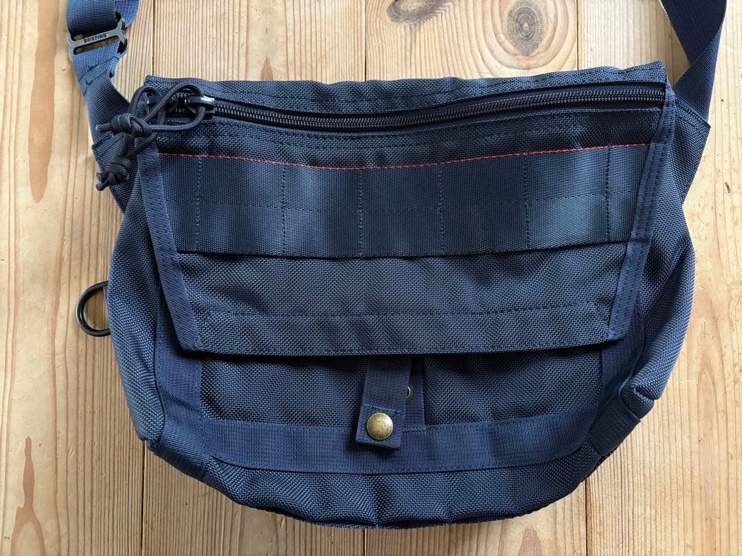 【美品】BRIEFING×BEAMSPLUS/ 別注 ショルダーバッグ USA製