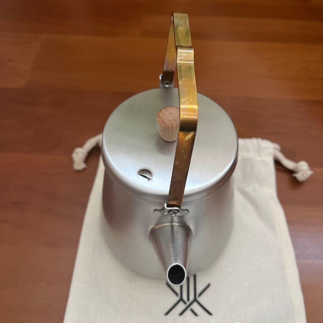 FIRESIDEトリップケトル 1.0L サテンシルバー