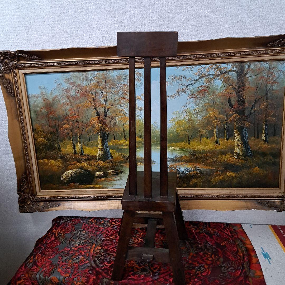 ♡古木の小椅子 花台 ♡