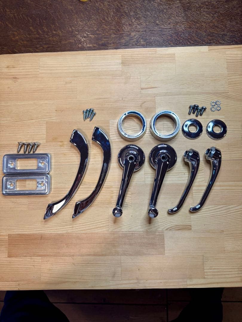 ローバー ミニ インナーハンドル レギュレターハンドル プルハンドル　セット