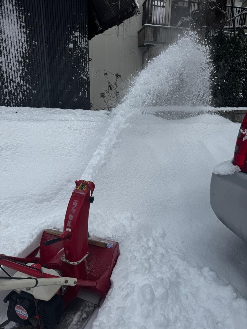 オガワ　ハンディ―ラッセル除雪機　HR-450　引取限定