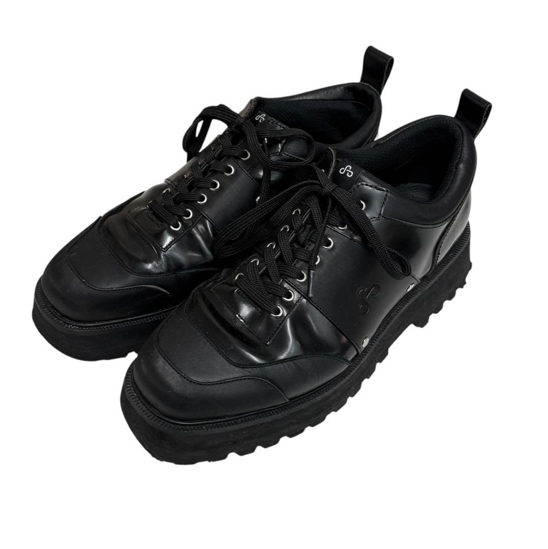 OAO SCULP TANK スカルプタンク レザースニーカー 27cm