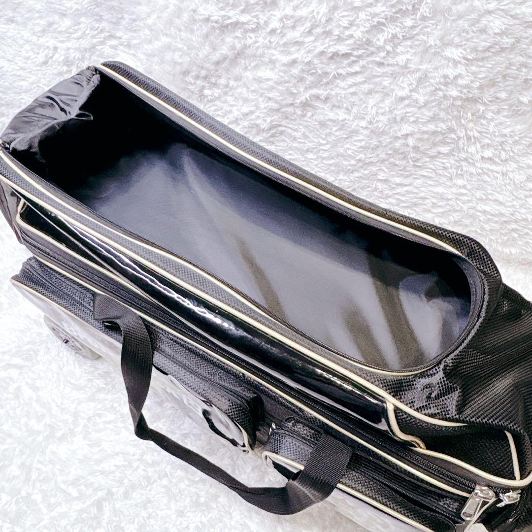 Brunswick 3個用 キャディタイプ ボウリング バッグ キャスター