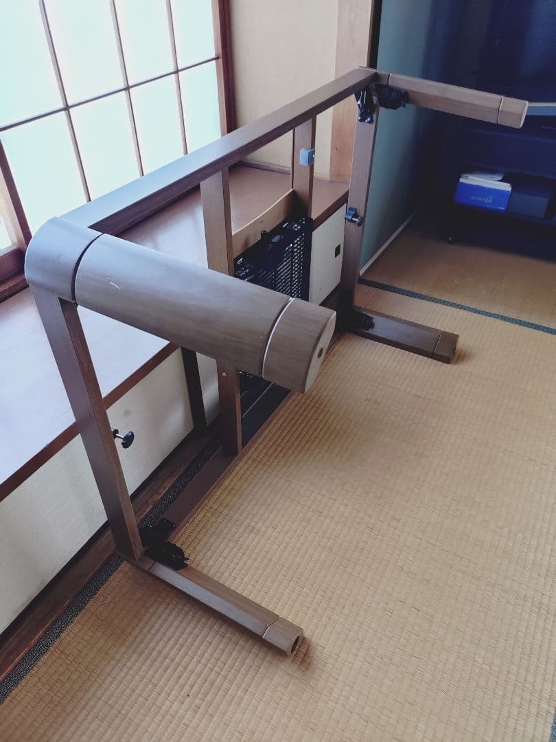 木目調 折りたたみ式 こたつテーブル