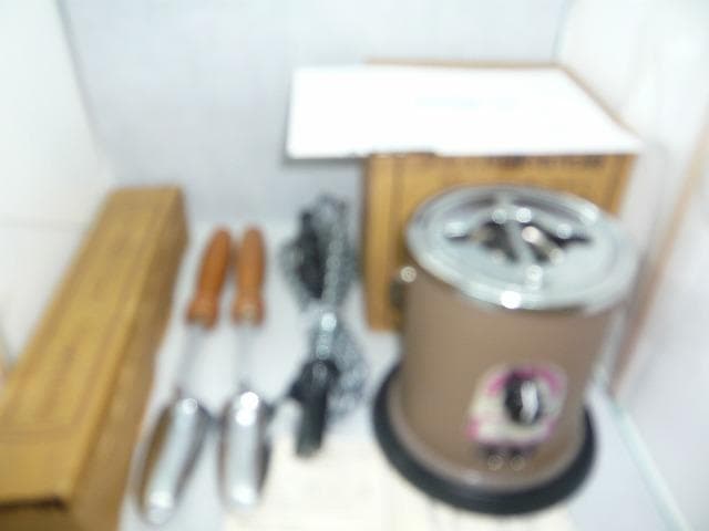 未使用展示品　美品　タキイ和裁電化鏝 和裁コテ　和裁こて　タキイ製　鏝２本付