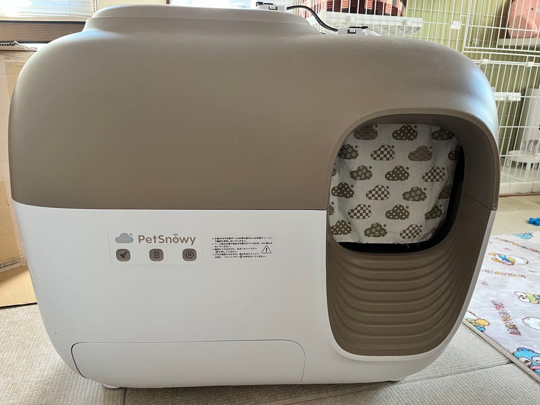 訳あり品　Pety PREMIUM消臭システム搭載タイプ　全自動猫トイレ