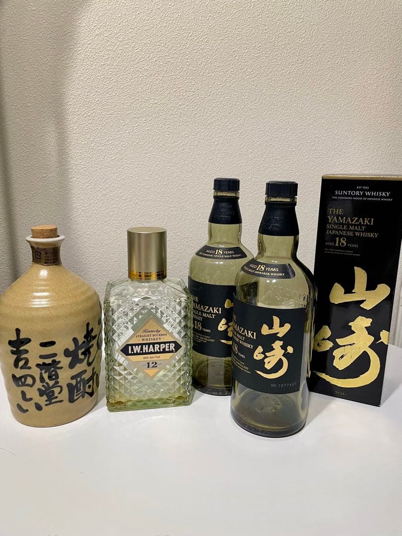 【未洗浄】ウイスキー　焼酎　空瓶　まとめ売り