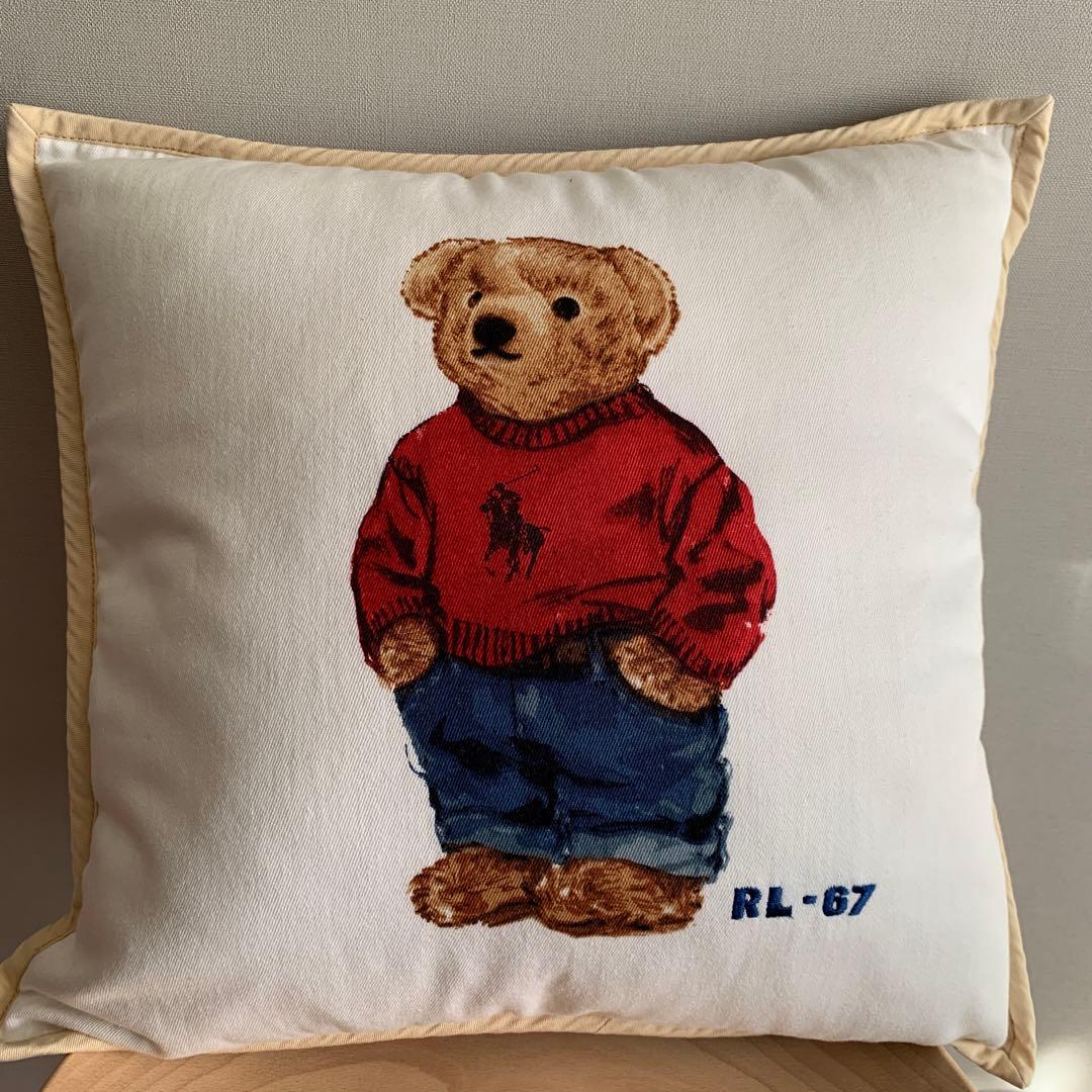 ポロラルフローレン　ポロベア　クッション