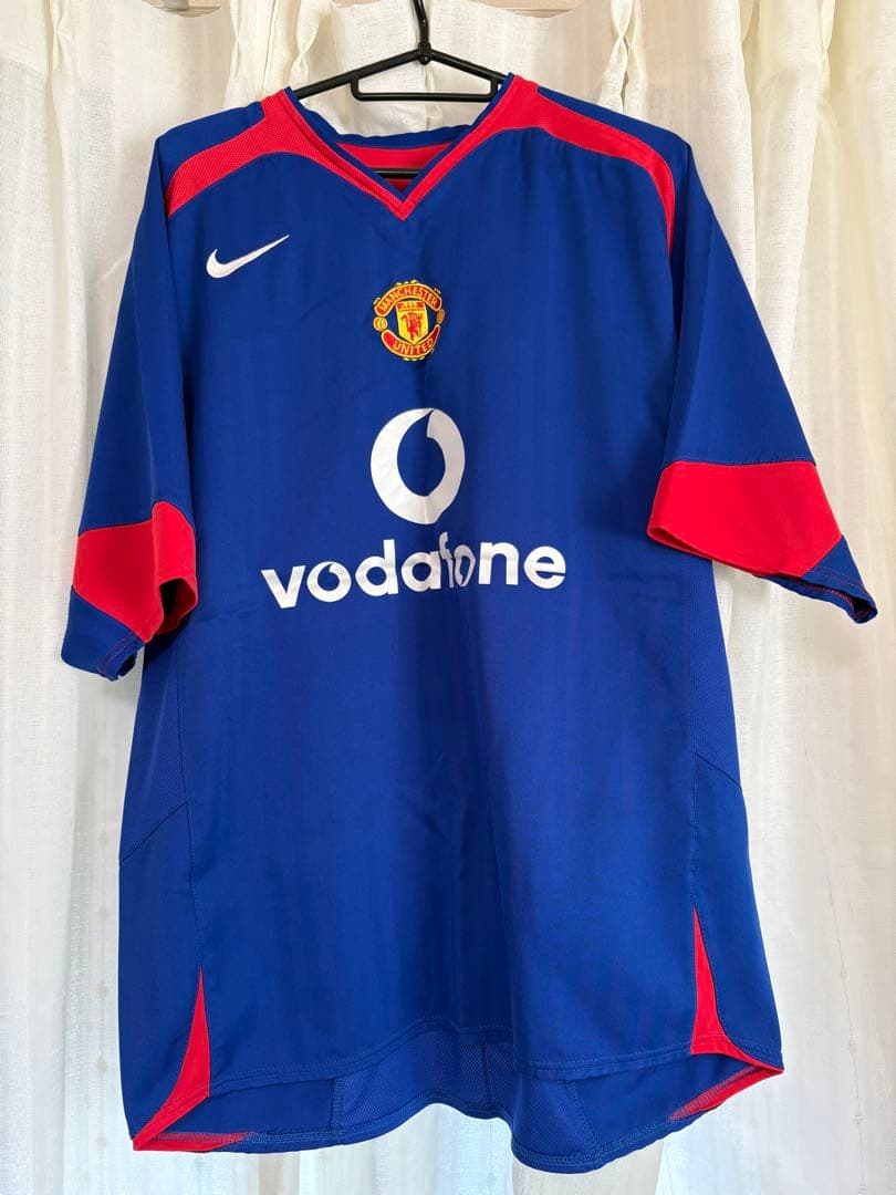 NIKE マンチェスターユナイテッド ボーダフォン シャツ L