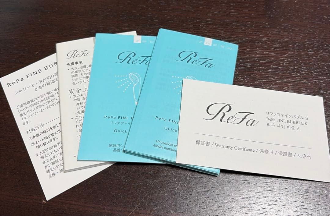 Refa fine bubble S リファ ファインバブルS シャワーヘッド