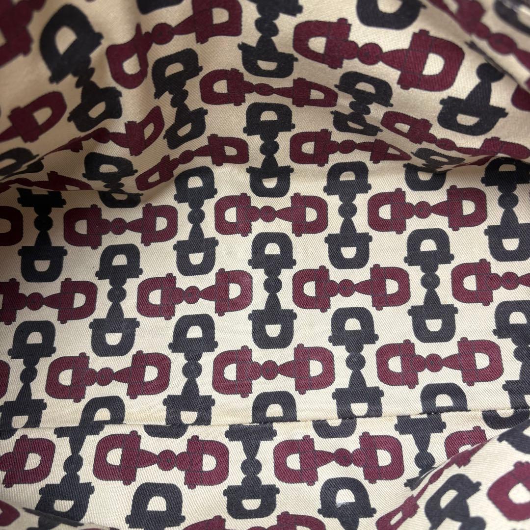 071 美品 GUCCI プリンシー トートバッグ ハンドバッグ レザー ch5
