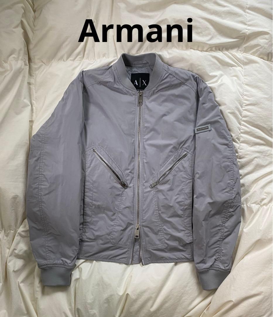 ジャケット・アウター 80s Armani Double zip bomber jacket