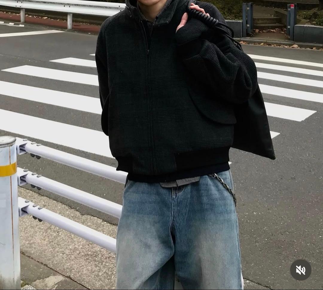 jcaesar_studio ウールハリントンジャケット