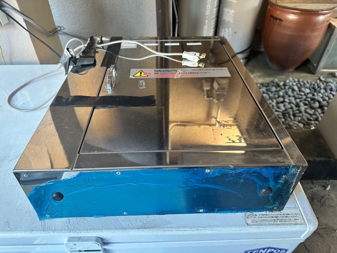 ジャンク品CS-G7 殺菌灯付包丁保管庫7本収納18-8 ※平野製作所