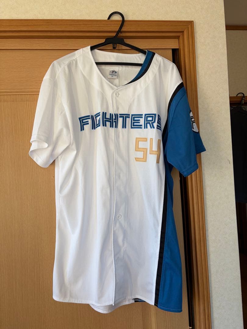 XL 山縣秀/北海道日本ハムファイターズ ホームユニフォーム