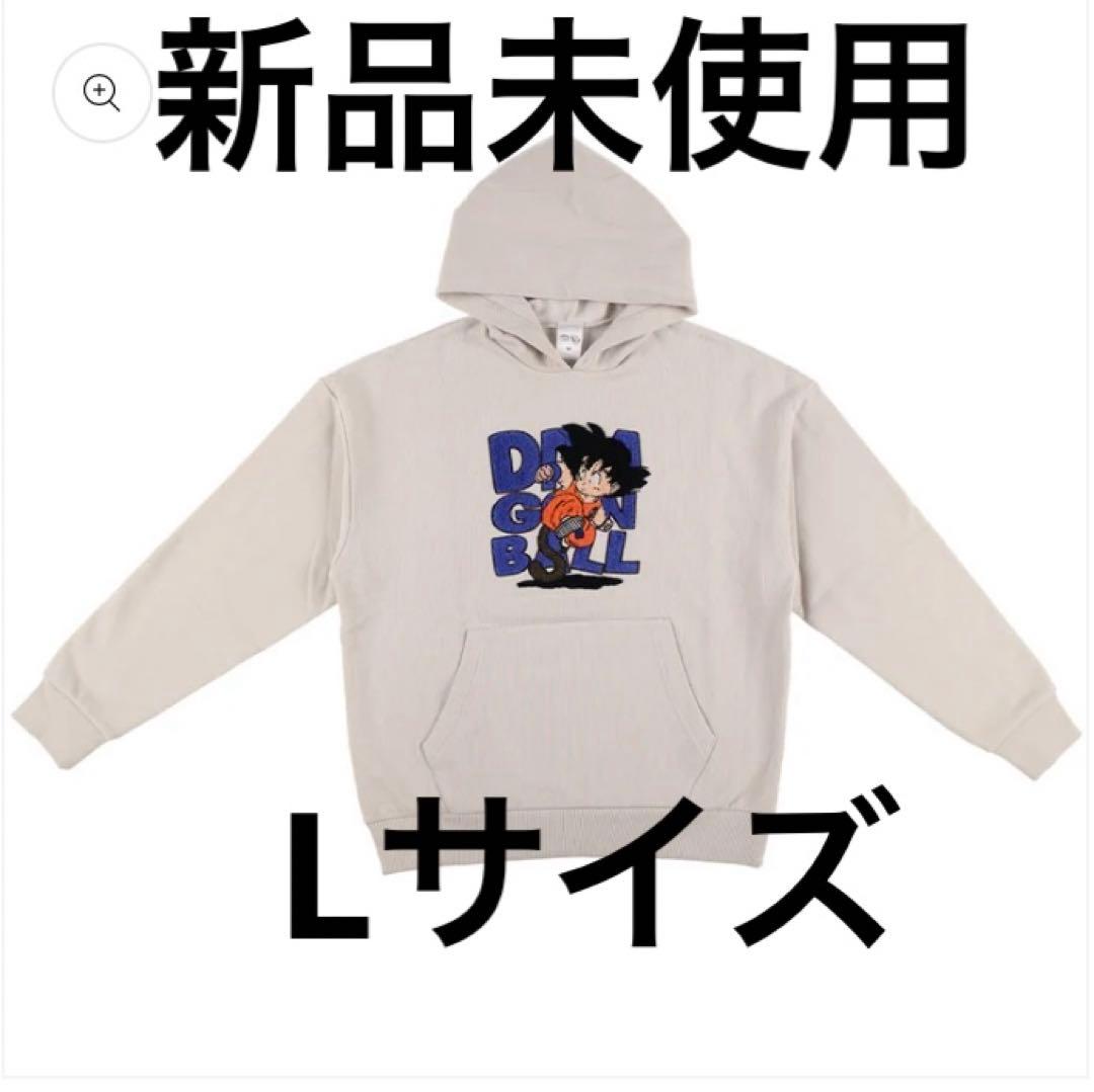 う*る様 新品　DRAGON BALL ドラゴンボール　サガラ刺繍パーカー　Lサ