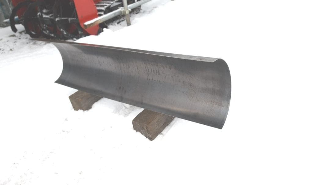 ハイド板　122ｃｍ！　排土板　除雪機　自作好きの方どうぞ 　スノープラウ