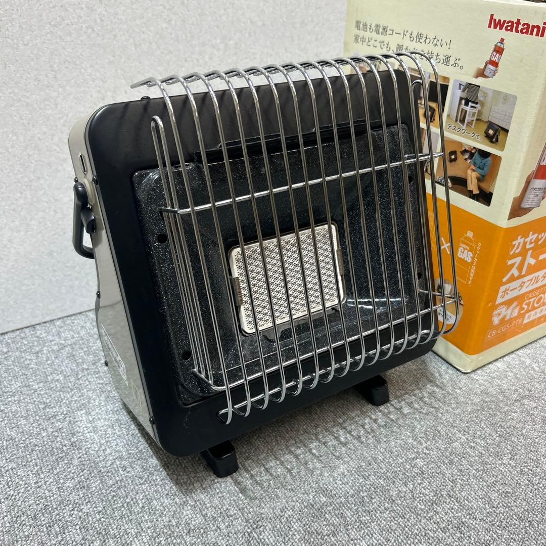 イワタニ ポータブル カセットガスストーブ CB-CGS-PTB 中古美品