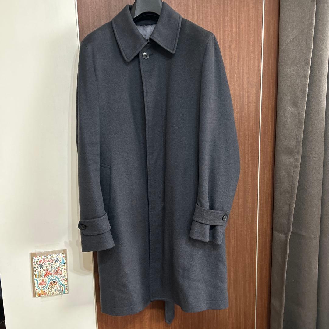 トゥモローランド ピルグリム　ステンカラーコート　グレー　Ｌサイズ