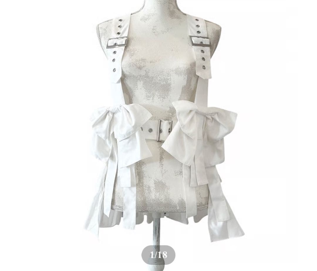 HEIHEIリボンハーネス　WHITE