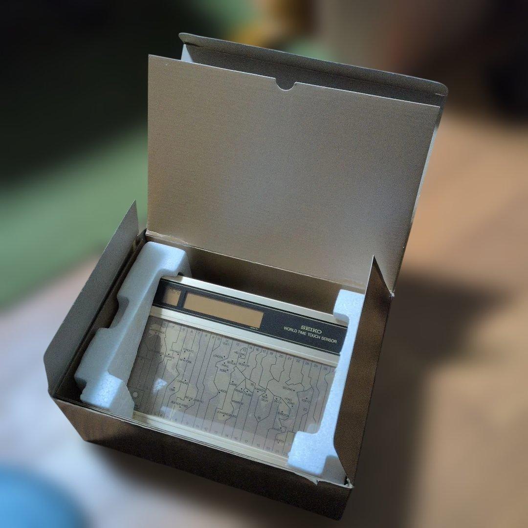 SEIKO セイコークオーツ世界時計　ワールドタイムタッチセンサー
