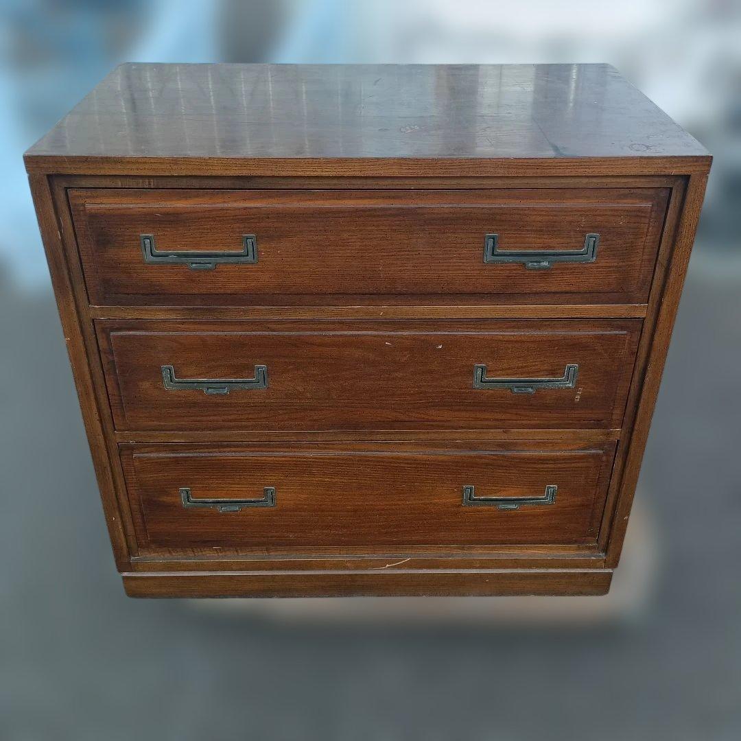 5153）米国DAVIS CABINET社　 三段チェスト　キャビネット　引出し