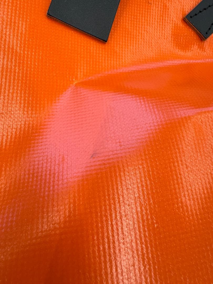 MARNI マルニ TRIBECA トート オレンジ×ブラック 付属品完備