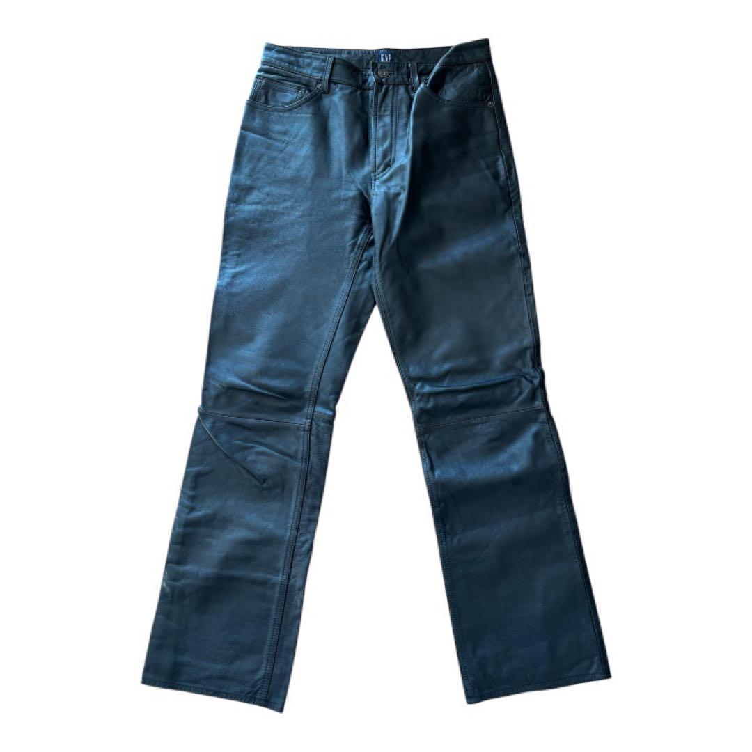 パンツ OLD GAP Leather Pants Size 30R