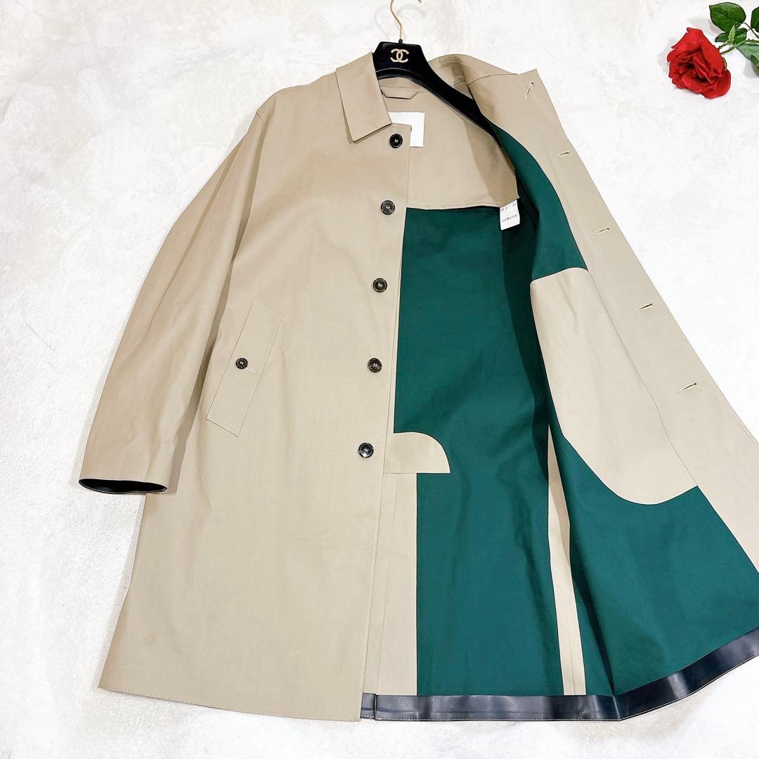 新品同様✨　マッキントッシュ　ステンカラーコート　ゴム引き　ダンケルド　ベージュ