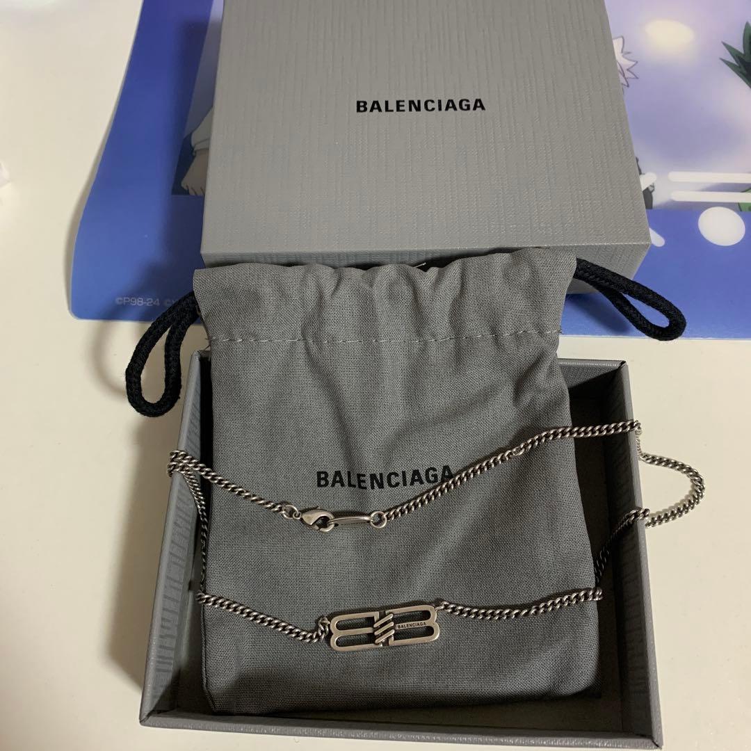 バレンシアガ　balenciaga ネックレス　シルバー