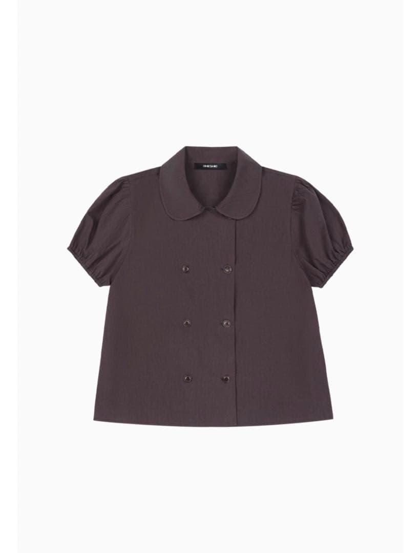 oheshio オヘシオ ブラウス DEEP PURPLE