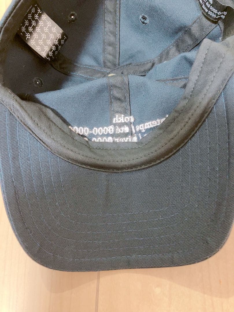 rokh ロク　キャップ ネイビー