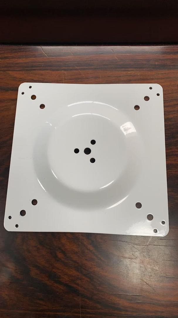 円形ホワイトダイニングテーブル訳あり品　写真をご確認 TBL01-80-03