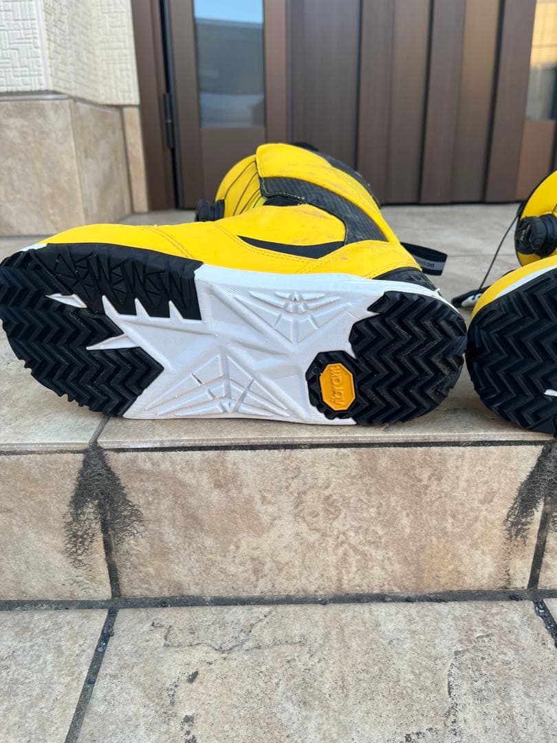 DC BOA スノーボードブーツ イエロー