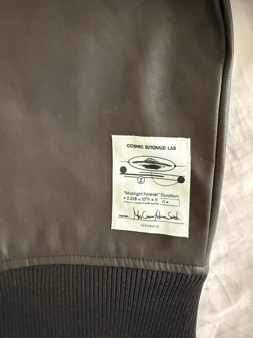 新品タグ付Zutomud Fake Leather Blouson L ずとまよ