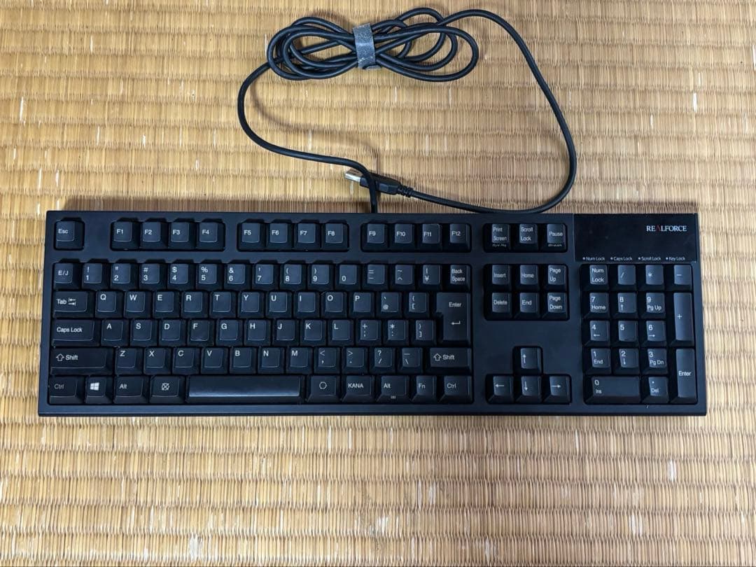 キーボード realforce r2-jp4-bk
