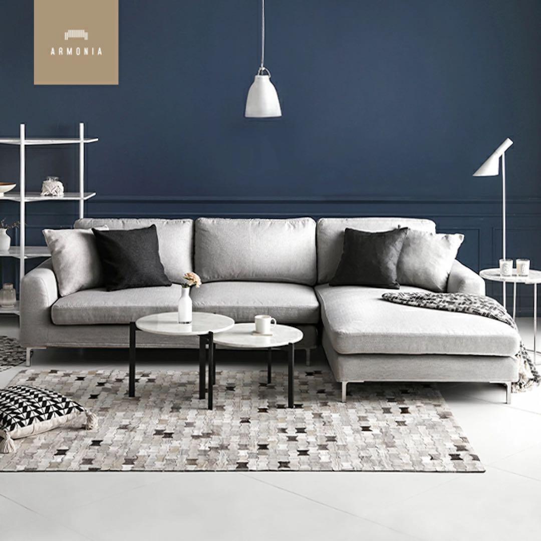 ARMONIA Salno 3人掛けカウチソファ　※直接引き取り可能な方限定