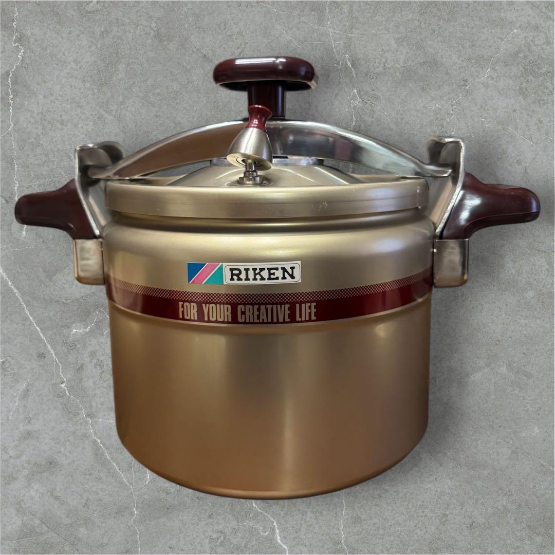 未使用 RIKEN 理研 圧力鍋6.0㍑（1升用）