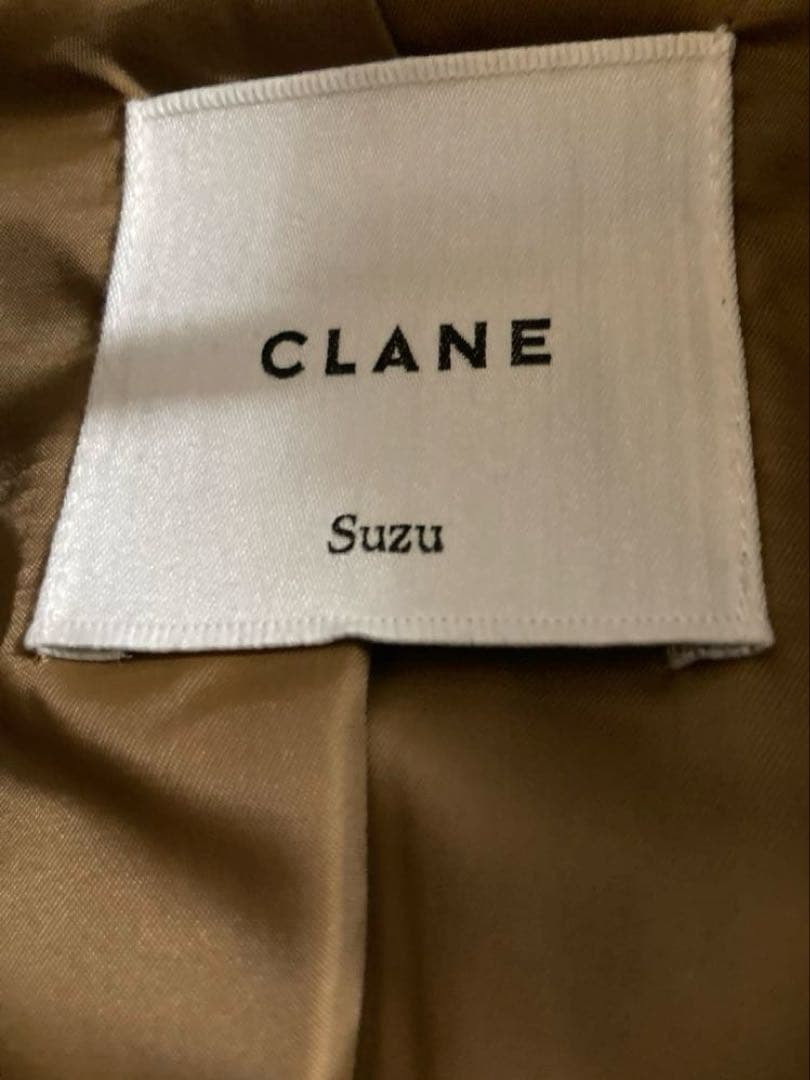 clane×広瀬すず　mix color over coat
