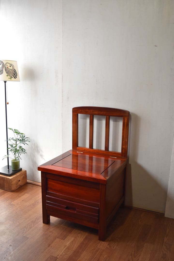 花梨 囲炉裏 椅子