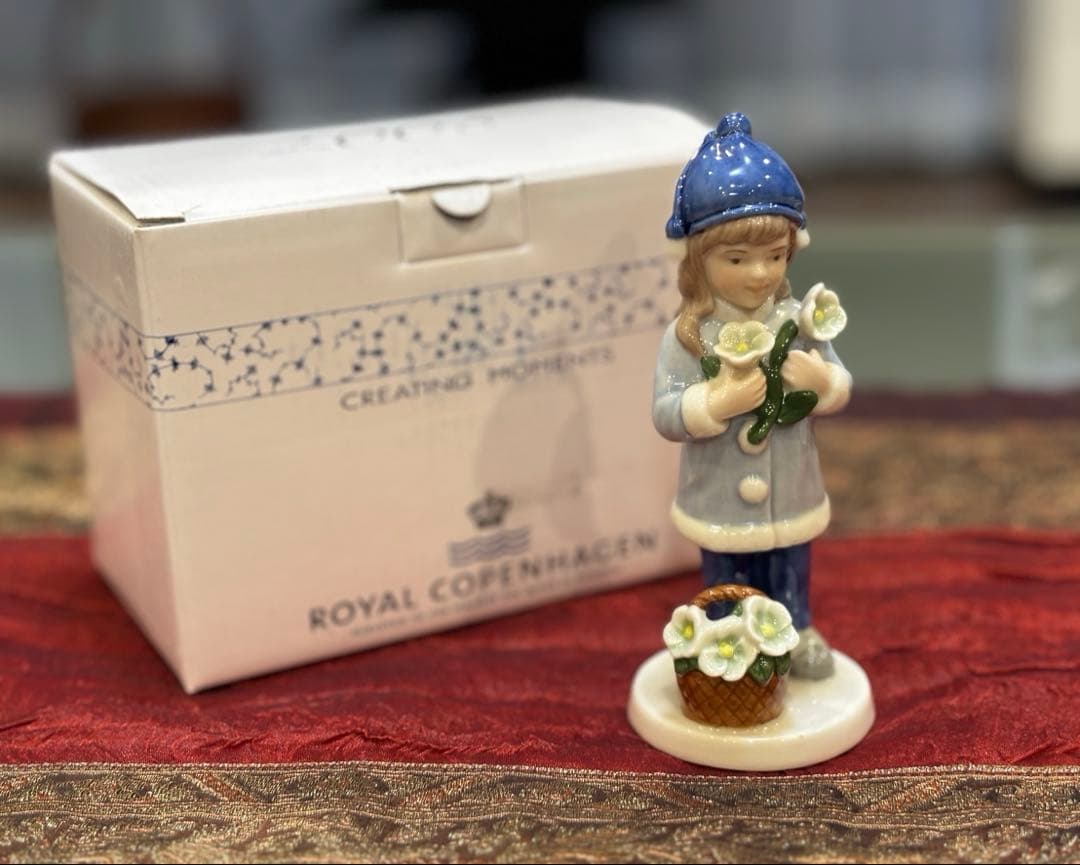 新品　希少　ロイヤルコペンハーゲン フィギュリン ローラ　2008年