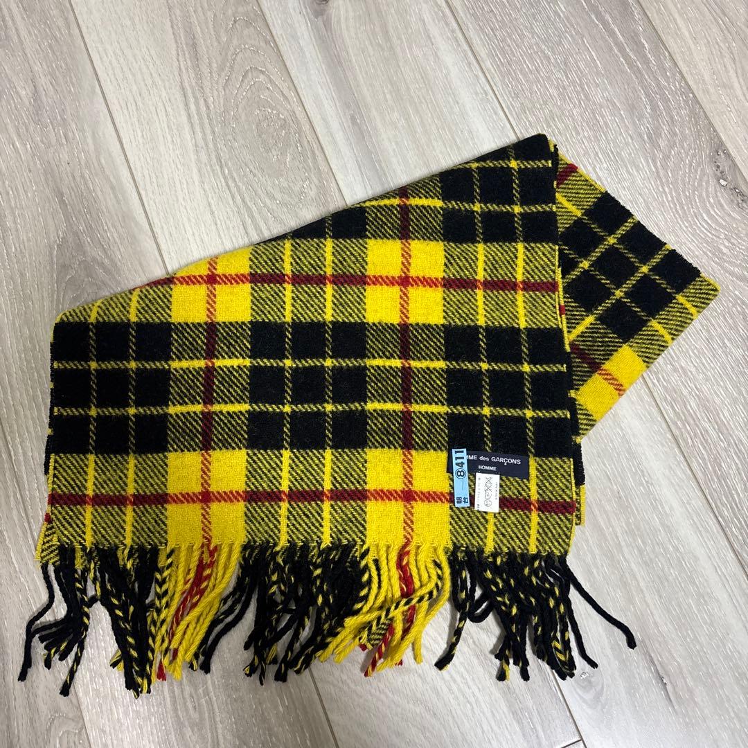 COMME des GARCONS HOMME チェックストール