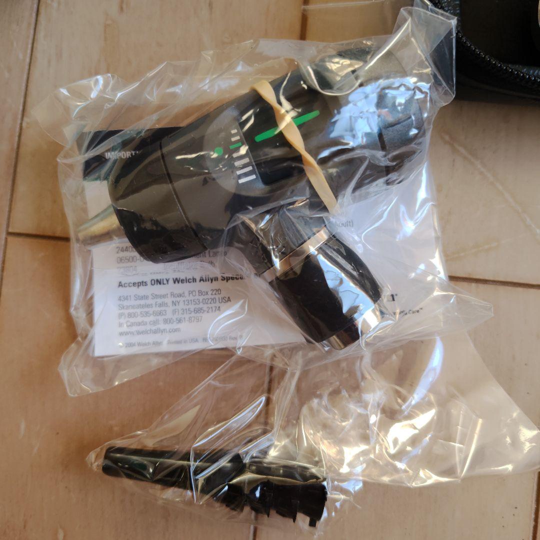 ウェルチアレン耳鏡、眼底鏡