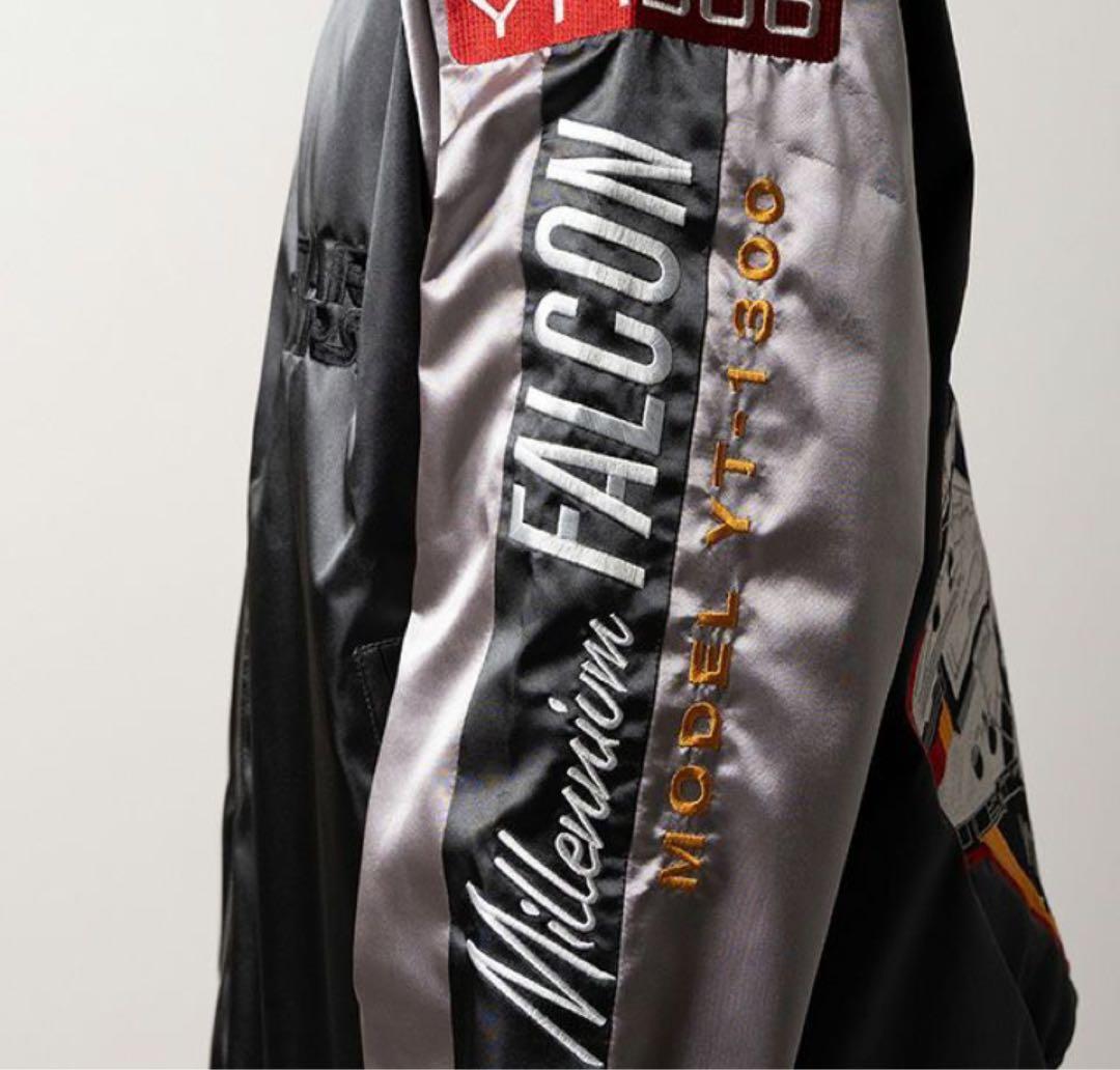 未使用スターウォーズ スカジャン L ミレニアムファルコン刺繍 ジャケット送料込